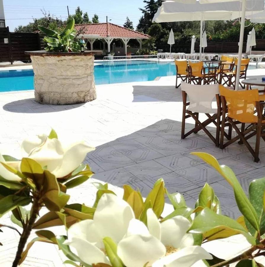 Amalthea Apart otel Mola Kalyva Dış mekan fotoğraf